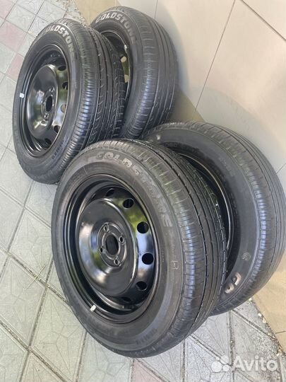 Всесезонные R15 колеса Ларгус Логан Веста