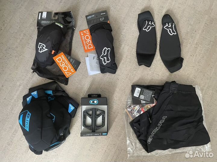 Защита Fox, Seven, Endura, 100, Race Face + Допы
