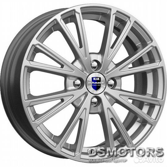 Диски Меандр 6.0/16 4x100 ET45 d67.1 дарк платинум