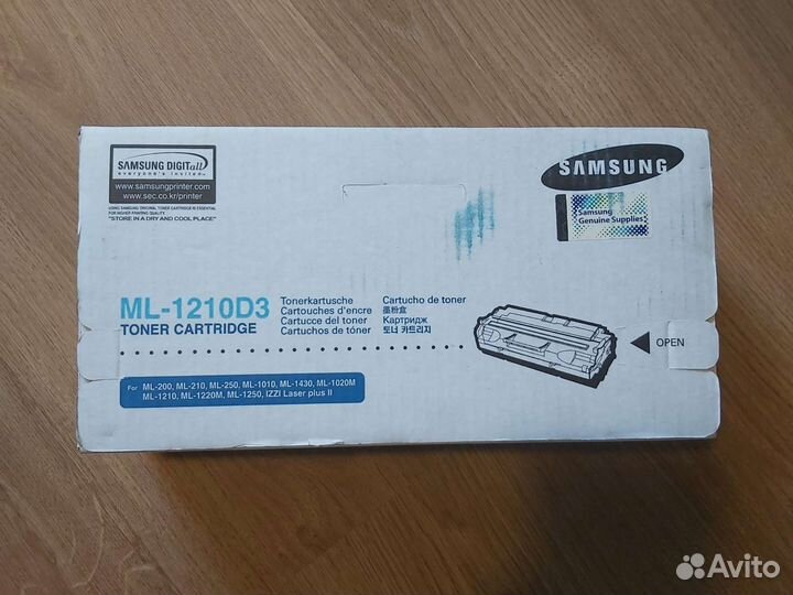 Картридж для принтера samsung ML-1210D3