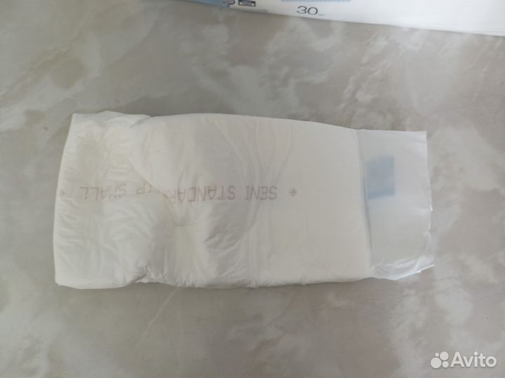 Памперсы для взрослых размер m seni по 30 штук