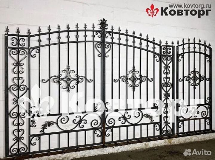 Каркасы распашных ворот новые, в наличии