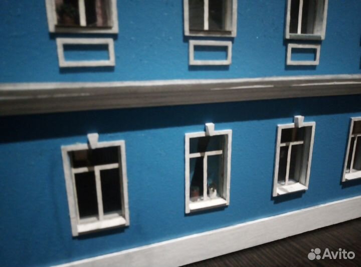 Модели в масштабе 1:43. Фасад городской дом 1:43