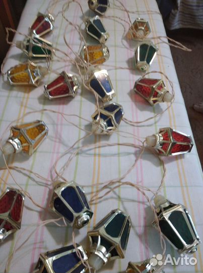 Гирлянда фонарики СССР