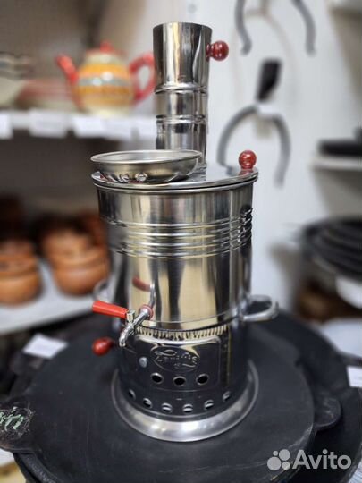 Самовар на дровах 3.5л Турецкий