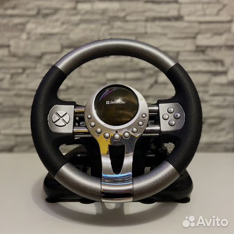 Игровой руль Defender Forsage GTR купить в Перми | Электроника | Авито