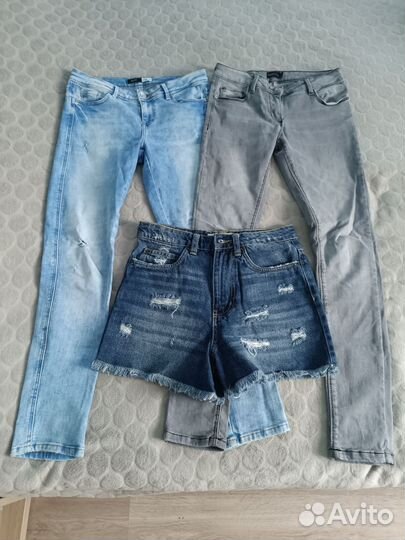 Джинсы скинни р-р152-158