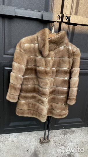 Норковый полушубок