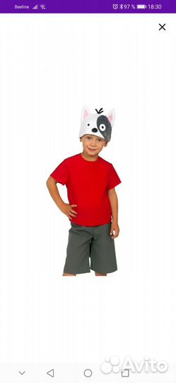 Костюм карнавальный Гоня из мультфильма три кота