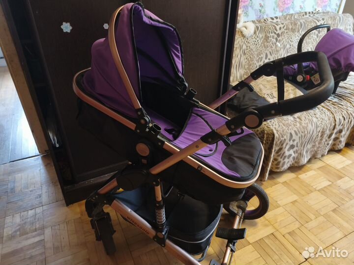 Wisesonle 3 в1 коляска