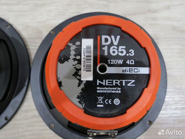 Динамики DV 165.3 Hertz