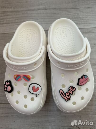 Обувь crocs для девочек 30 размер