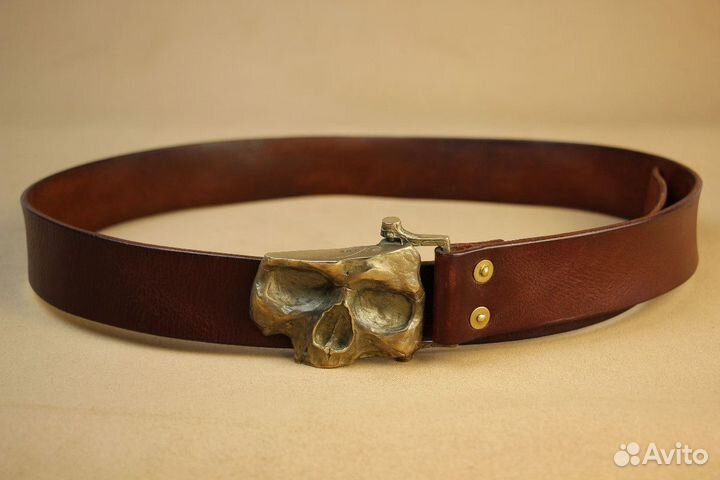 Мужской кожаный ремень. Лучший подарок