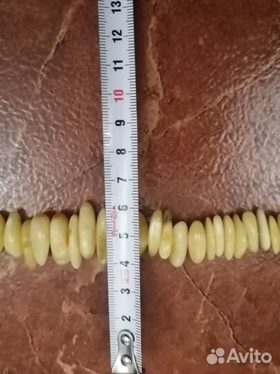 Бусы и браслет янтарь натуральный