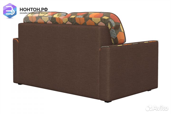Диван выкатной Глория-7 коричневый