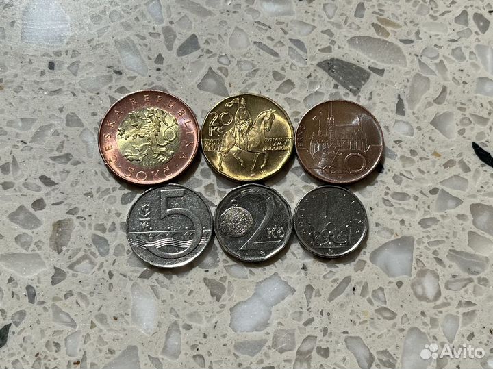 Набор крон чехии