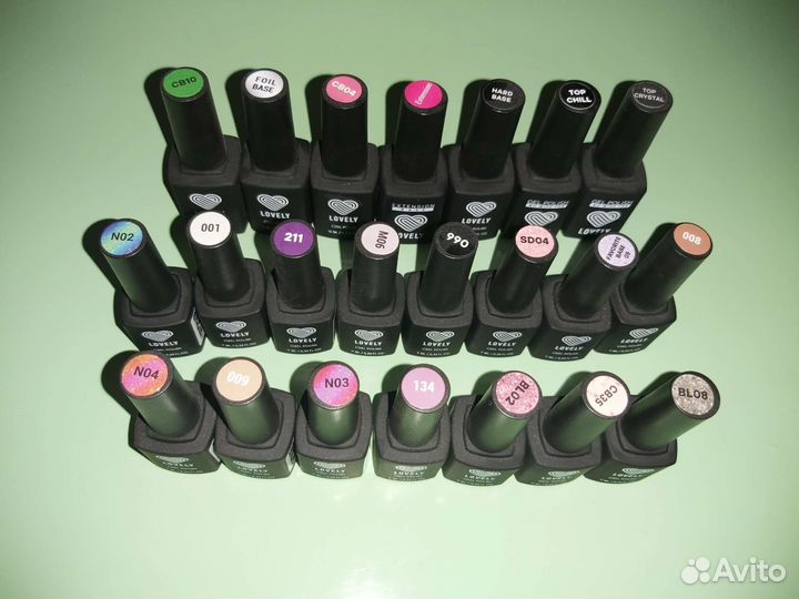 Гель лак для ногтей Lovely