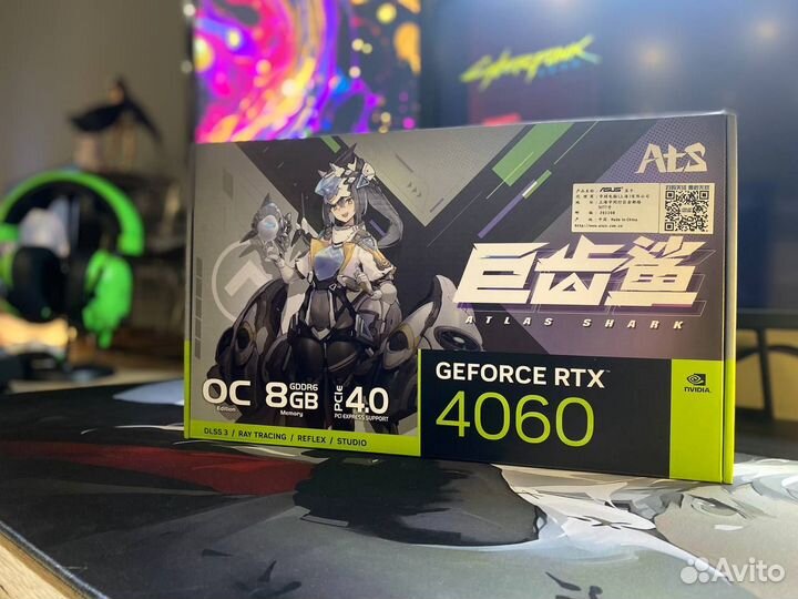 Видеокарта asus ATS GeForce RTX 4060 V2 OC Edition