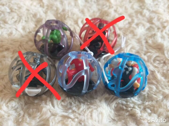 Игрушки kinder Marvel шары