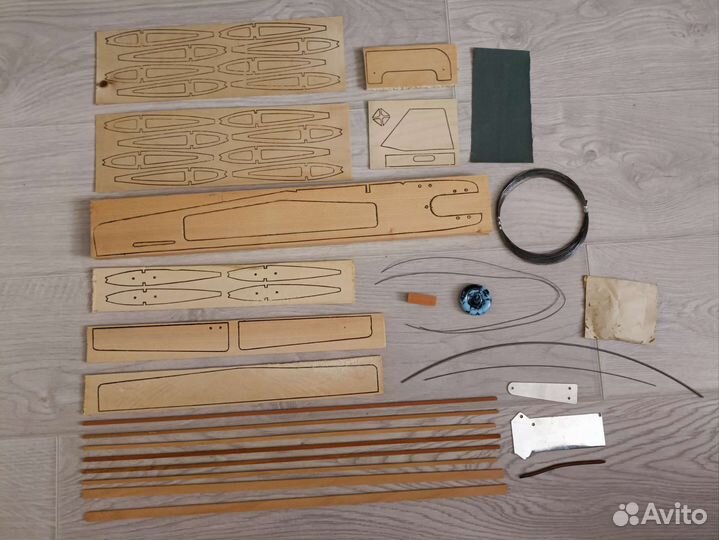 Кордовая модель самолета для воздушного боя (ам-3)