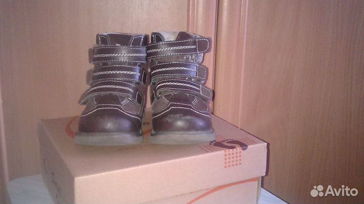 Ботинки демисезонные ортопедические 24р-р