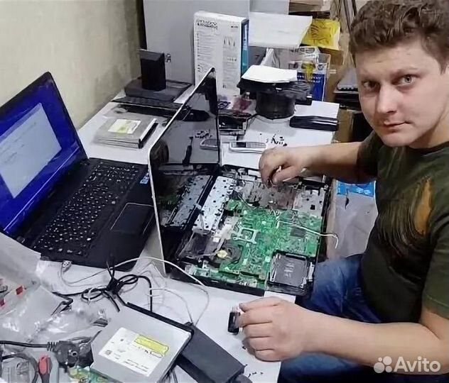 Ремонт и настройка компьютеров и ноутбуков