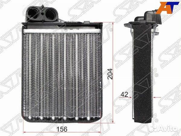 Радиатор отопителя салона nissan terrano