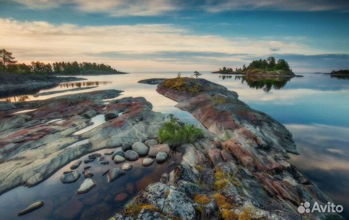Экскурсии на катере: о.Валаам, Ладожские Шхеры