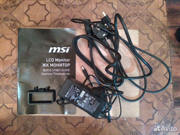 Новый монитор MSI PRO MP2412 (23.8