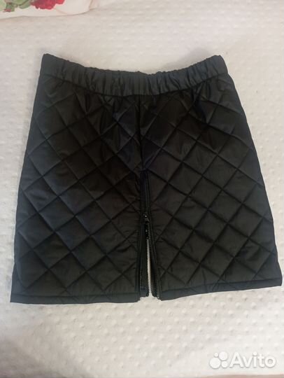 Юбка стеганная на синтепоне