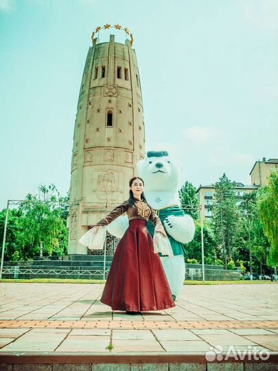 Большой белый медведь/Аниматор/Ростовая кукла