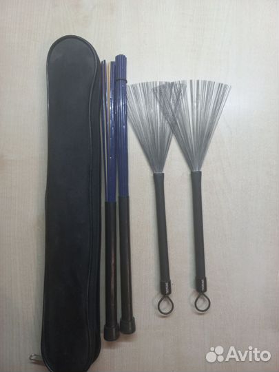 Руты, щётки promark TB 3,чехол для палочек