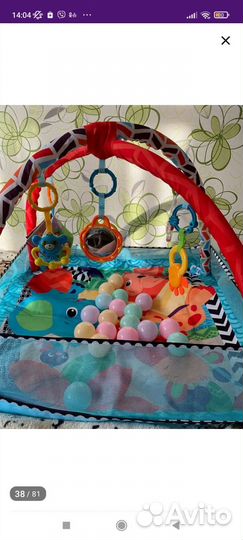 Развивающий коврик