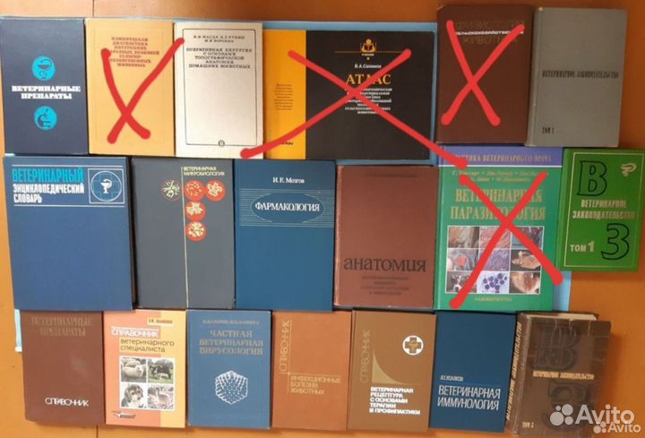 Книги ветеринария