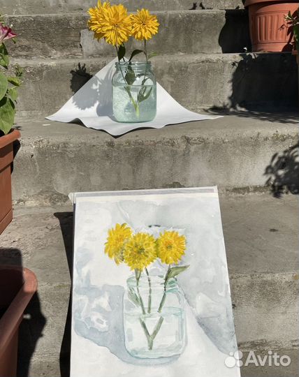 Акварельные краски 