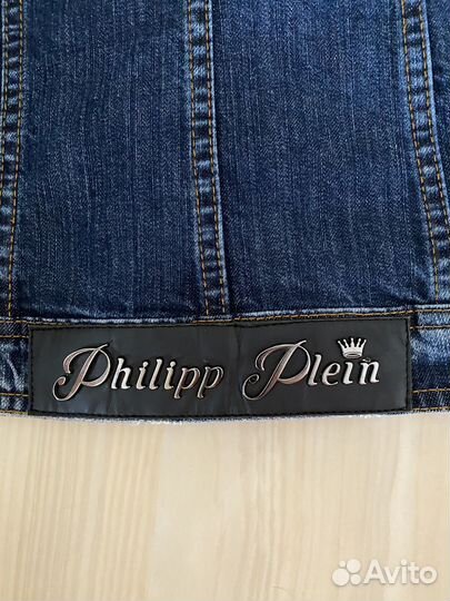 Джинсовая куртка Trukker. Philipp Plein. Италия