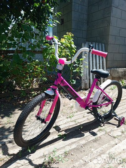 Велосипед детский розовый 20 дюймов