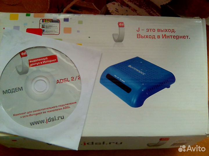 Adsl-маршрутизатор в раб.сост