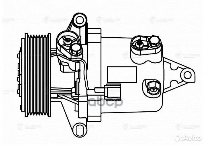 Компрессор кондиц. для а/м Renault Arkana (19 L