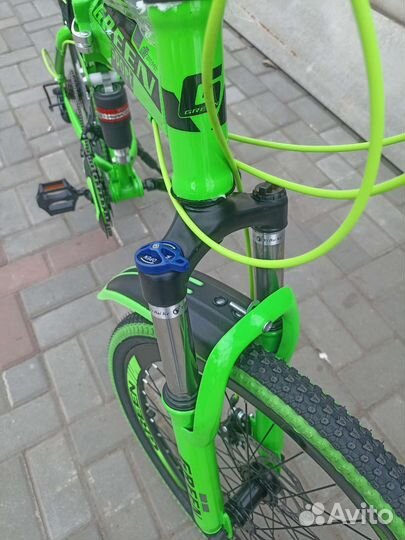 Новый складной 24 колеса,15 рама,21 скорость