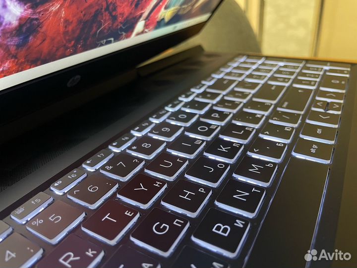 Мощный игровой ноутбук HP / sdd / GTX 1650Ti