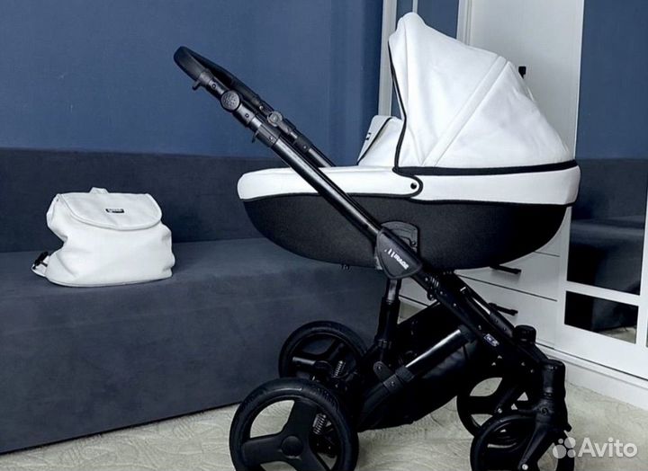 Коляска 3 в 1 Verdi Эко кожа отличное состояние