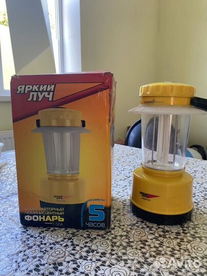 Фонарь аккумуляторный
