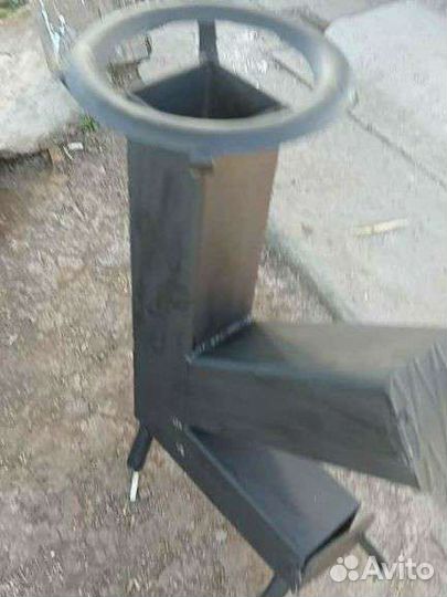 Печь ракета