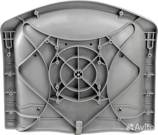 Кресло мягкое складное, серое/серое