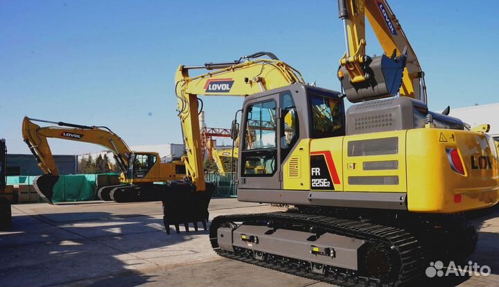 Гусеничный экскаватор Lovol FR225E2, 2024