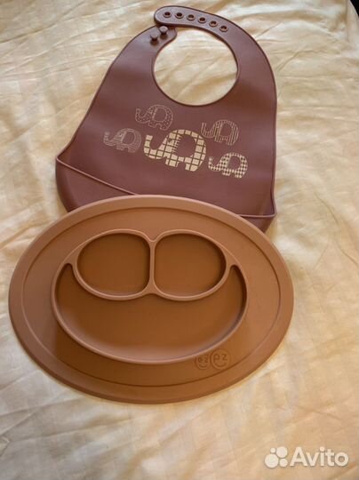 Детская посуда из безопасного силикона