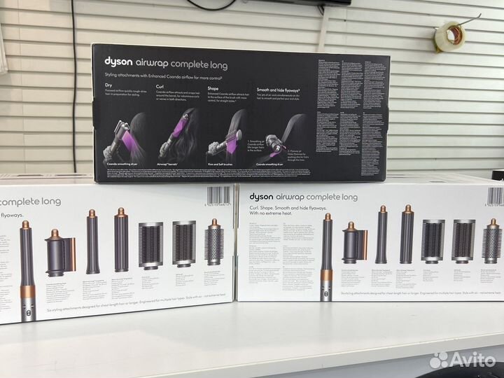 Стайлер dyson airwrap complete long оригинал
