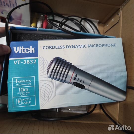 Dvd плеер с караоке и микрофоном