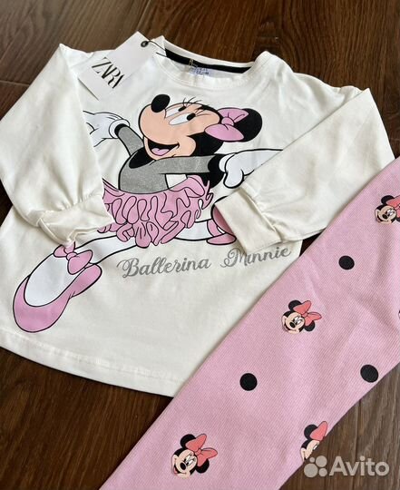Костюм для девочки с леггинсами Zara